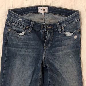 Super comfortable Paige ripped jeans